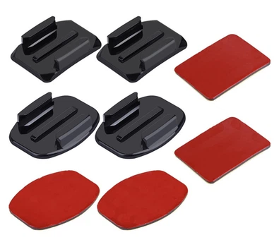 Набор платформ 4в1 с липучкой для Gopro (Curved Adhesive Mount), SJCAM, Xiaomi