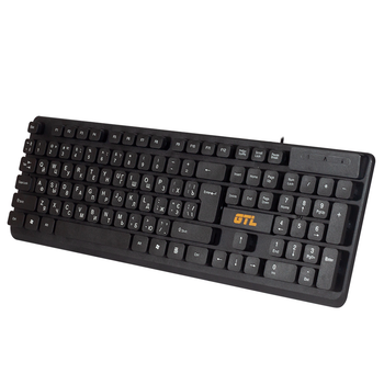 Клавіатура GTL 8277 Black, USB, Standard Office