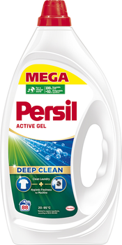 Набор гелей для стирки Persil Active Gel Deep Clean 3.96 л 88 циклов стирки + Perwoll для стирки белых вещей 3 л (9000101561845/9000101809688)