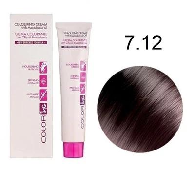 Крем-краска для волос Ing Professional Coloring Cream With Macadamia Oil 7.12 Жемчужный блондин 60 мл