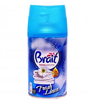 Блок запасний для автоматичного освіжувача повітря BRAIT Fresh Linen 250 мл.