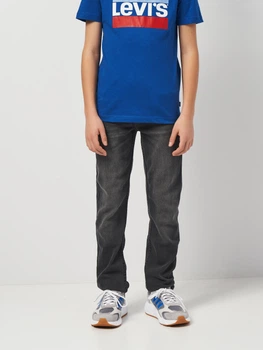 Підліткові джинси для хлопчика Levi's LVB 512 Slim Taper Jean 9E6728-K8C 140 см (3665115042030)
