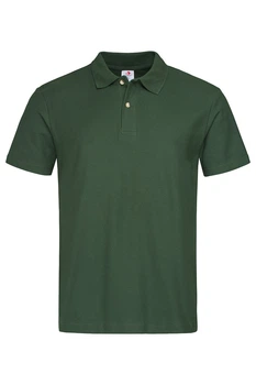Футболка поло polo мужская зеленая Stedman - BGСТ3000 XXL