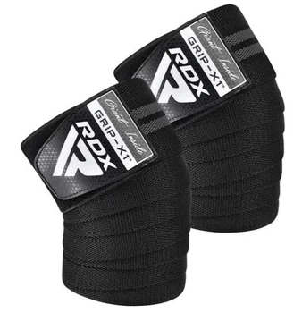 Бинти на коліна RDX KR11 GYM Knee Wrap Black/Grey (WAH-KR11BG)
