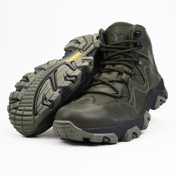 Ботинки демисезонные кожаные TACTICAL GORE•TEX CORDURA 1000D Оlive 43 размер арт. 3376о-goretex-43