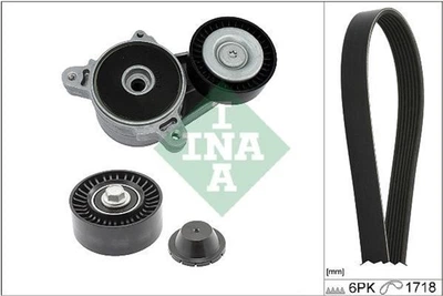 Комплект ременя генератора Ina Mitsubishi Outlander 2.0 DI-D 07-12 (6PK1718) (529 0515 10)