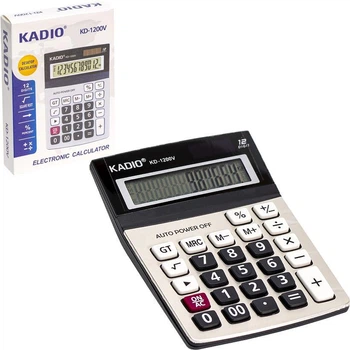 Калькулятор KD-1200V 14,9х10,6х2,8см (1643)