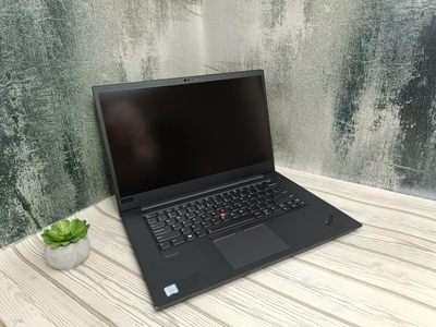 Ноутбук рабочая станция Lenovo ThinkPad P1 G2 \ 15.6" (3840x2160) 4К \ i9-9880H 8 ядер \ 32 GB+SSD 1 TB мощный Б\У