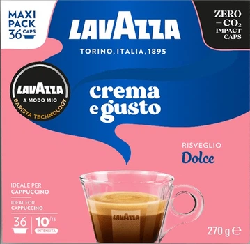 Кофе в капсулах Lavazza A Modo Mio Crema E Gusto Dolce 36 шт