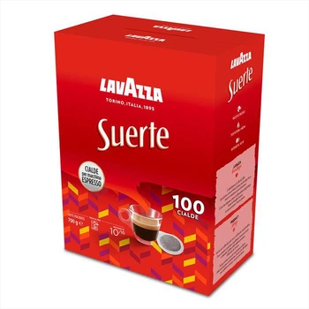 Кофе в монодозах чалдах Lavazza Suerte 100 шт Лавацца ESE 44 мм