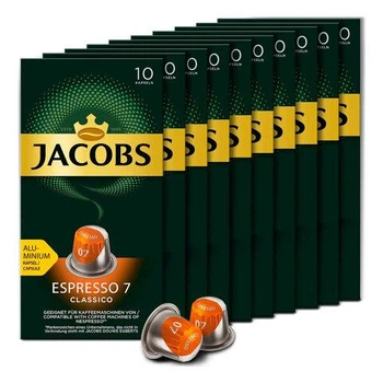 Набор кофе в капсулах Nespresso Jacobs Espresso 7 Classico 100 шт