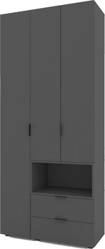 Шафа Metkas Home A002R 1000x420x2300 ЛДСП Антрацит (MA002R-A)