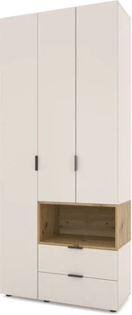 Шкаф Metkas Home A002R 1000x420x2300 ЛДСП Кашемир-Дуб Артизан (MA002R-KD)