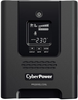 ИБП CyberPower Line-Interactive SNMP 2200 VA (PR2200ELCDSL)