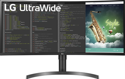 Монітор 35" LG 35WN75CP UltraWide Black (35WN75CP-B)