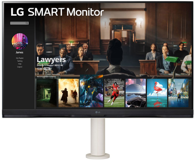 Монитор 31.5" LG 32SQ780S-W