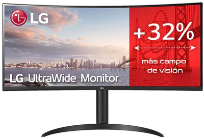 Монитор 34" LG 34WP75CP-B