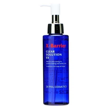 Зволожуючий лосьйон для видалення кератину та очищення пор Dr.Phil Cosmetics X-barrier Clear Solution EX, 150 мл
