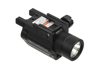 Лазерний Цілевказівник +Ліхтар Vector Optics DoubleCross GREEN LASER & FLASHLIGHT COMBO