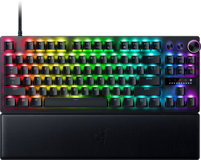 Клавіатура дротова Razer Huntsman V3 Pro TKL Analog Optical Switch Gen-2 USB Black (RZ03-04980100-R3M1)