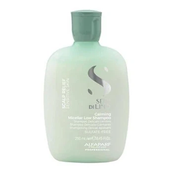Мицеллярный шампунь Alfaparf Semi Di Lino Scalp Relief Calming Micellar Low для успокоения кожи головы, 250 мл