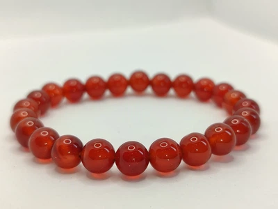 Браслет Magic Stone із сердоліку 8 ​​мм, one size