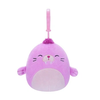 Мягкая игрушка на клипсе Squishmallows Морж Пепе 9 см Разноцветная