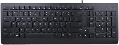 Клавіатура Lenovo Essential Wired Keyboard (Black) - Україна