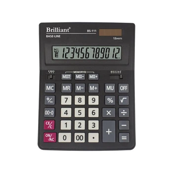 Калькулятор настольный Brilliant BS-111, 12 разрядный