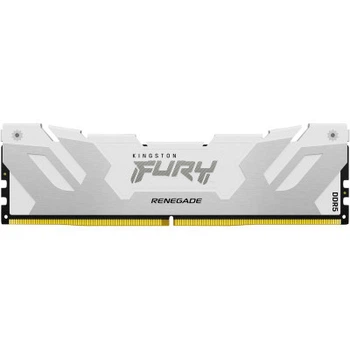 Модуль пам'яті для комп'ютера DDR5 16GB 6400 MHz Renegade White/Silver Kingston Fury (ex.HyperX) (KF
