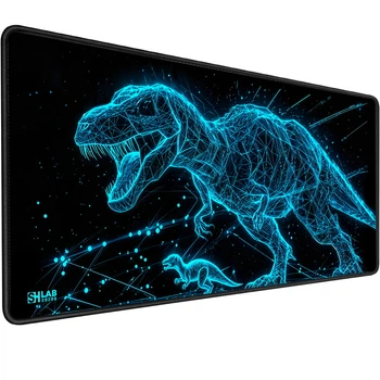 Ігрова поверхня (Килимок для мишки) SHLab Digital Dinosaurs SHM-1100 (70х30 см) (39398)