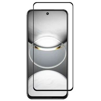 Защитное стекло LUX для Tecno Spark 30C (KL5n) полная проклейка черный