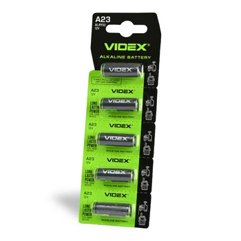 Батарейки А23 Videx 12V- 5штук