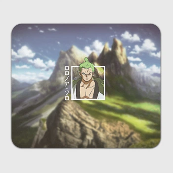 Коврик для мышки Ван Пис One Piece, Зоро Ророноа Zoro Roronoa 22x18 см