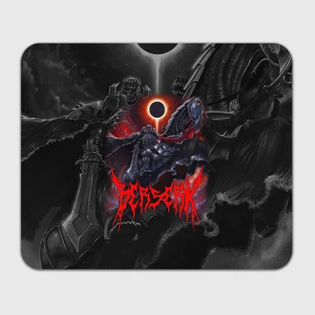 Коврик для мышки Берсерк на коне под луной Berserk 22x18 см
