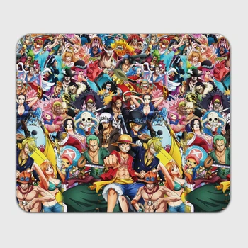 Килимок для мишки Всі Герої аніме Ван Піс all Heroes One piece 22x18 см
