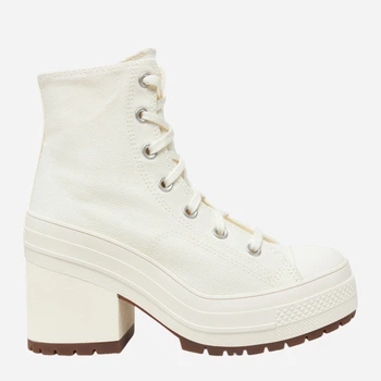 Жіночі кеди високі Converse Chuck 70 De Luxe Heel A05348C 39 (6US) 24.8 см Khaki/Off White (194434197280)