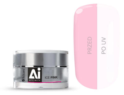 Żel do paznokci Silcare Affinity Ice Pink średniogęsty 15 g (5902560557558)