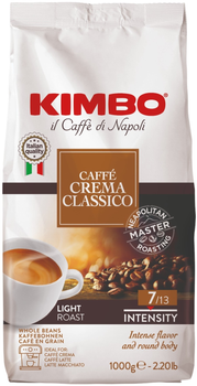 Кофе в зернах Kimbo Crema Classico 1 кг (8002200140694)
