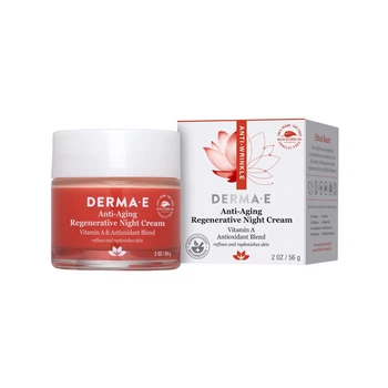 Антивіковий відновлюючий нічний крем з вітаміном А - Derma E Anti-Aging Regenerative Night Cream
