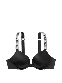 Бюстгальтер Victoria's Secret Shine Strap Push-Up Bra Black размер 34B