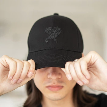 Кепка бейсболка Герб Харкова (Харків Незламний) total black) One Size чорний