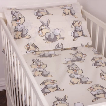 Набор MirSon Kids Time 20-0022 Rabbit Gray Наволочка Бязь 40х60 см + Простынь Бязь 150х200 см (2200007843275 + 2200007843244)