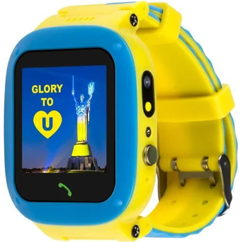 Смарт-годинник дитячий AmiGo GO004 Glory Blue-Yellow
