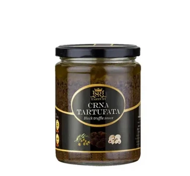 Соус трюфельный Tartufi Crna Tartufata Black truflle sause из черного трюфеля 500 г