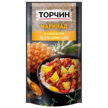 Маринад Торчин с ананасом и кари 160 г