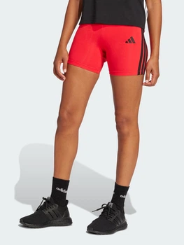 Спортивні шорти жіночі Adidas W 3S Sj Bk Sho JD0917 S Purrub/Black (4067891027727)