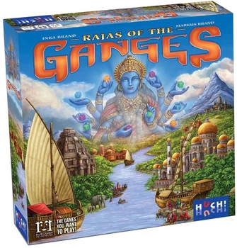 Настільна гра Huch! Rajas of the Ganges (англійське видання) (4260071879783)