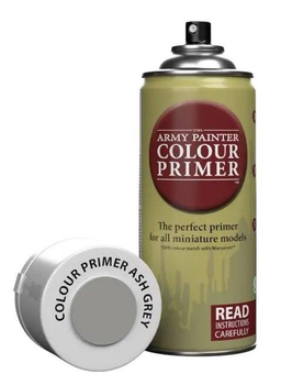 Primer-spray The Army Painter Colour Primer 400 ml Ash Grey (5713799302914)