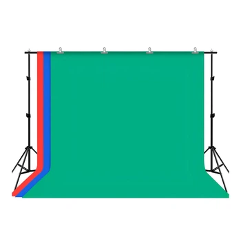 Комплект Puluz PKT5205 3 фона 2 стойки штанга сумка зажимы